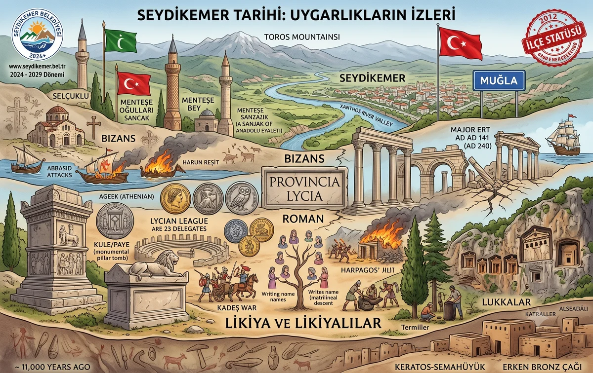 Seydikemer Tarihi: Antik Likya’dan Günümüze Rehber